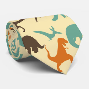 Dinosaur Mönster Silhouette Slips