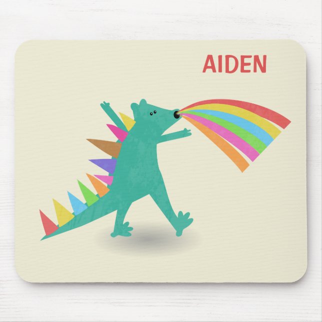 Dinosaur Mouse Pad for Boy Musmatta (Framsidan)
