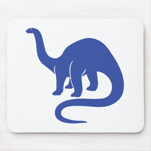 Dinosaur Mousepad - Blue Musmatta (Framsidan)