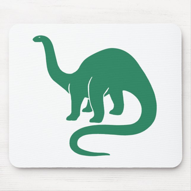 Dinosaur Mousepad - Grönt Musmatta (Framsidan)
