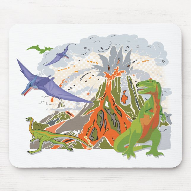 Dinosaur Mousepad Musmatta (Framsidan)