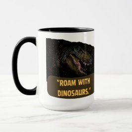 dinosaur mugg