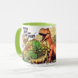 Dinosaur mugg