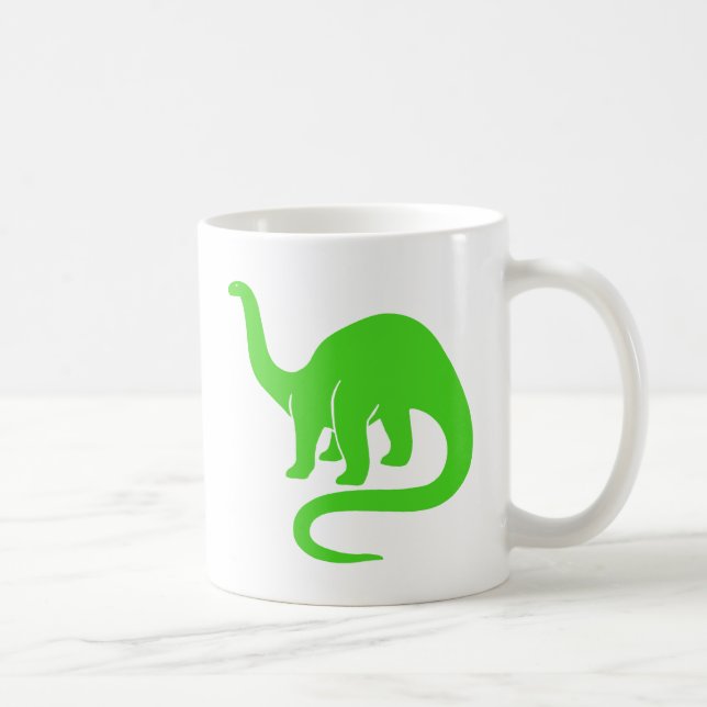 Dinosaur Mugg Grönt (Höger)
