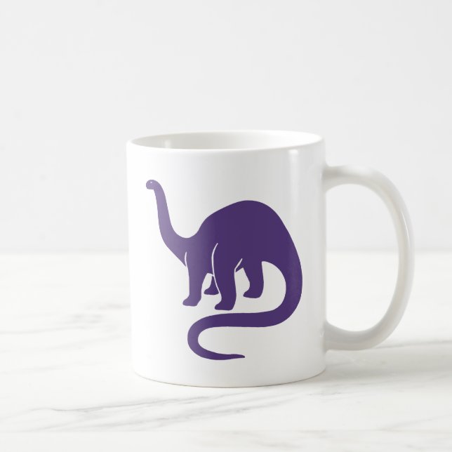 Dinosaur Mugg - Lila (Höger)