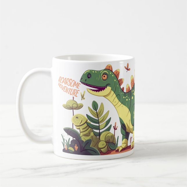Dinosaur Mugg - Roarsome Äventyr (Vänster)