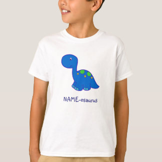 Dinosaur Namn-osaurus Barn t-shirt - pojke