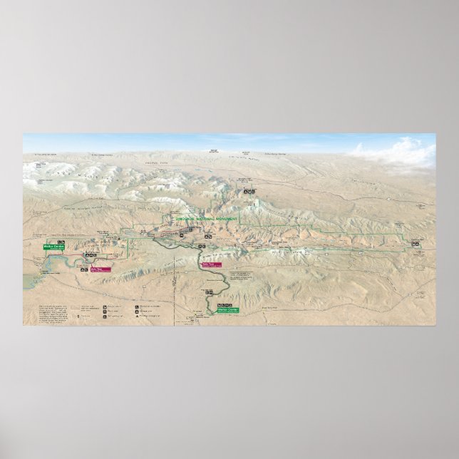 Dinosaur National Monument Poster (Framsidan)