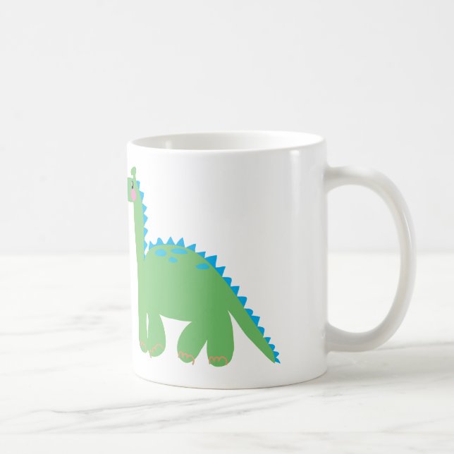 DINOsaur och en GIRAFF Kaffemugg (Höger)
