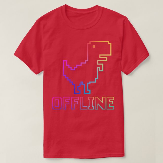 Dinosaur offline1 t shirt (Design framsida)