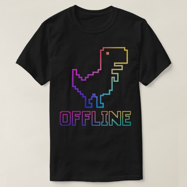 Dinosaur offline1 t shirt (Design framsida)