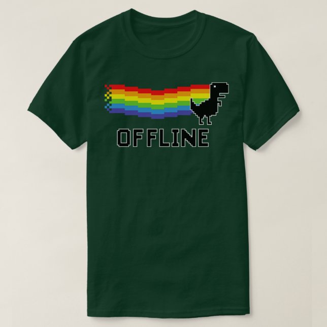 Dinosaur offline 1 t shirt (Design framsida)