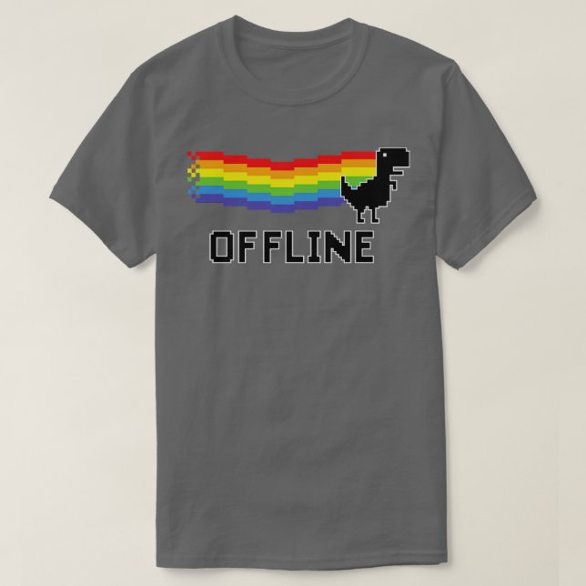 Dinosaur offline t shirt (Design framsida)