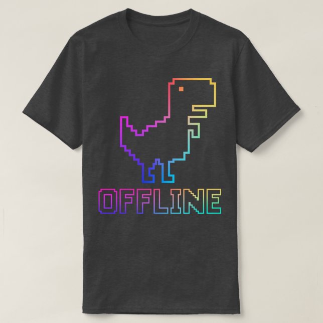 Dinosaur offline t shirt (Design framsida)