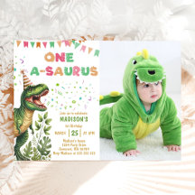 Dinosaur One-A-Saurus 1-årsfest