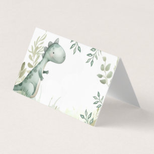 Dinosaur One-A-Saurus Boy Tabletop-tecken Kort
