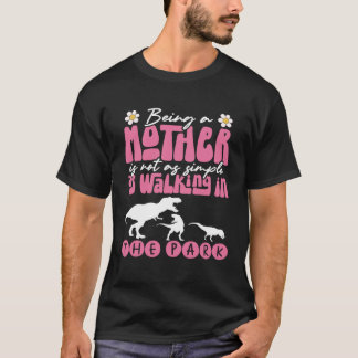 Dinosaur Paleontolog Bästa Mamma någonsin Mors dag T Shirt