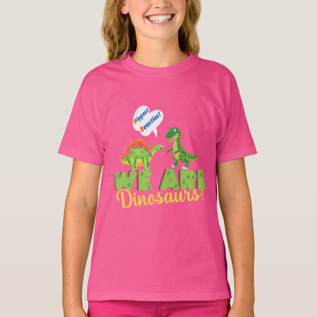 Dinosaur Pals T Shirt (Framsida)