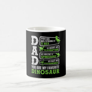 Dinosaur Pappa Funny Far Dino Kaffemugg