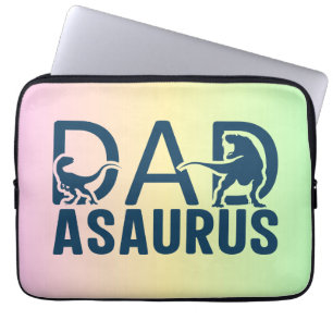 Dinosaur Pappa Pappa Asaurus Dino Älskare t Rex Pa Laptop Fodral