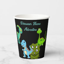 Dinosaur Papper Plate