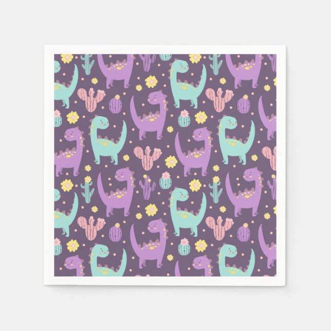 Dinosaur Pappersservett (Framsidan)