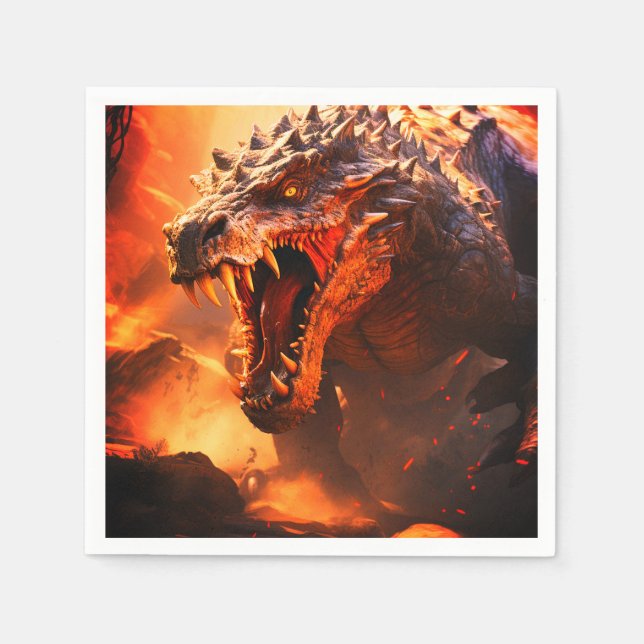 Dinosaur Pappersservett (Framsidan)