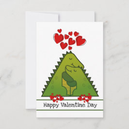 Dinosaur par Valentine Card Tack Kort