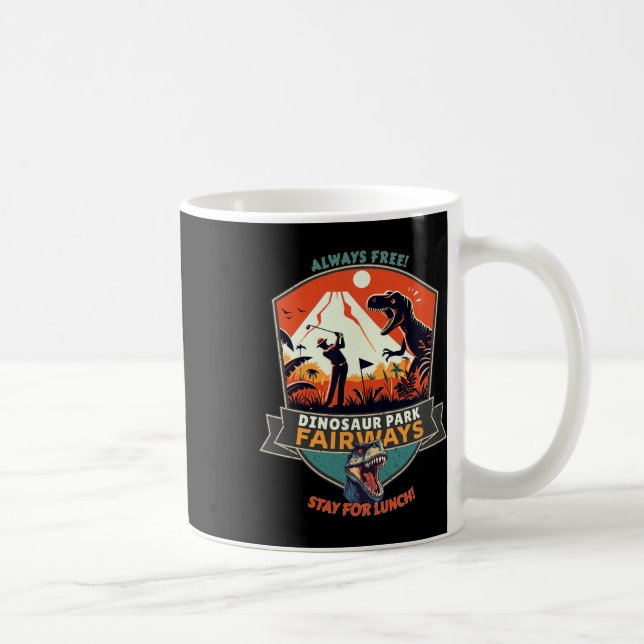 Dinosaur Park Fairways  Kaffemugg (Höger)