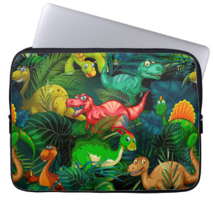 Dinosaur Park Laptop Fodral