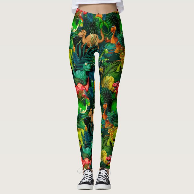 Dinosaur Park Leggings (Framsida)