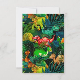 Dinosaur Park Tack Kort
