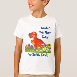 Dinosaur Påskäggjakt Team T Shirt