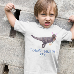 Dinosaur Påskhare T-Rex Tyrannosaurus Funny T Shirt