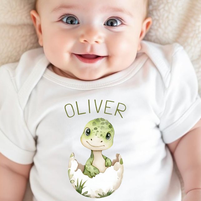 Dinosaur Personlig Kön Neutral dos T Shirt (Skapare uppladdad)