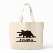 Dinosaur Personlig Namn Triceratops to bag