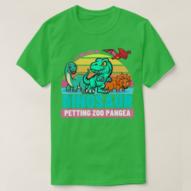 Dinosaur Petting ZOO 65 Mio T Shirt (Design framsida)
