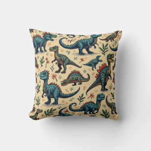 Dinosaur Pillow Cushion Kudde