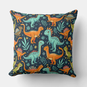 Dinosaur Pillow Cushion Kudde