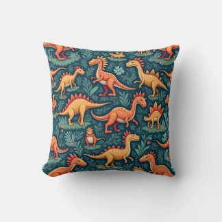 Dinosaur Pillow Cushion Kudde