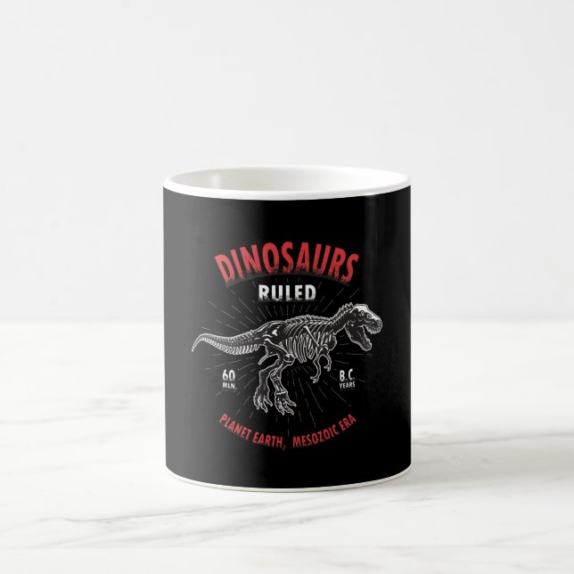 Dinosaur Planet Earth Mesozoikum | Dinosaurie Kaffemugg (Center)