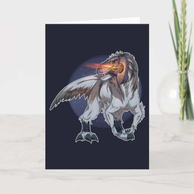 Dinosaur Pllay Tennis Kort (Framsida)