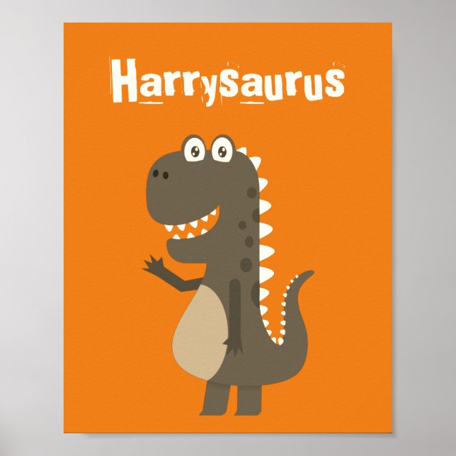 Dinosaur Poster (Framsidan)