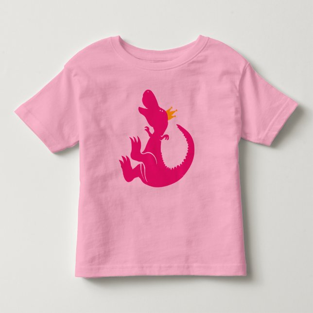 Dinosaur Princess Shirt Tröja (Framsida)