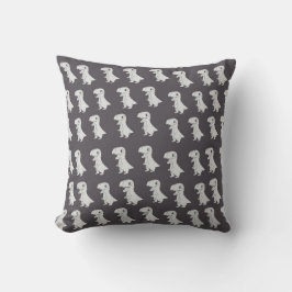 Dinosaur Print Dekorativ kudde