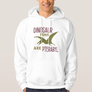 Dinosaur-punkter är terabyl hoodie