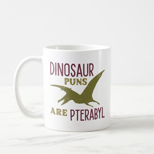 Dinosaur-punkter är terabyl kaffemugg (Vänster)