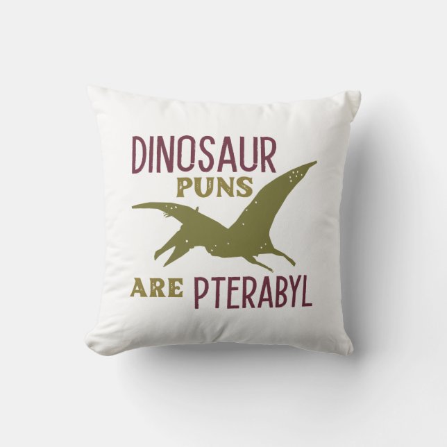 Dinosaur-punkter är terabyl kudde (Framsida)