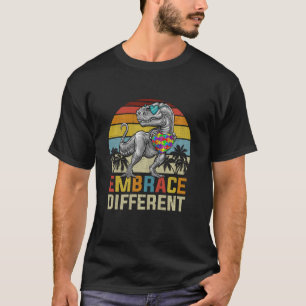 Dinosaur Puzzle Biet Autism Awareness Tshirt Boys T Shirt