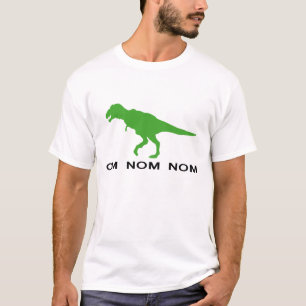 Dinosaur Rawr för Om Nom Nom Tee Shirt